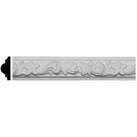DWELLINGDESIGNS 1.87 In. H x .75 In. P x 94.5 In. L Architectural accent Artis Panel Moulding DW68924